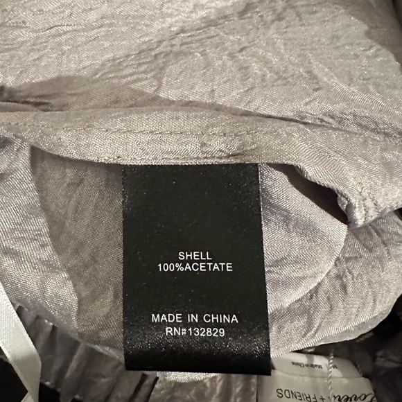 NWT Lovers + FRIENDS Silky Crinkle Shorts - Picture 6 of 7